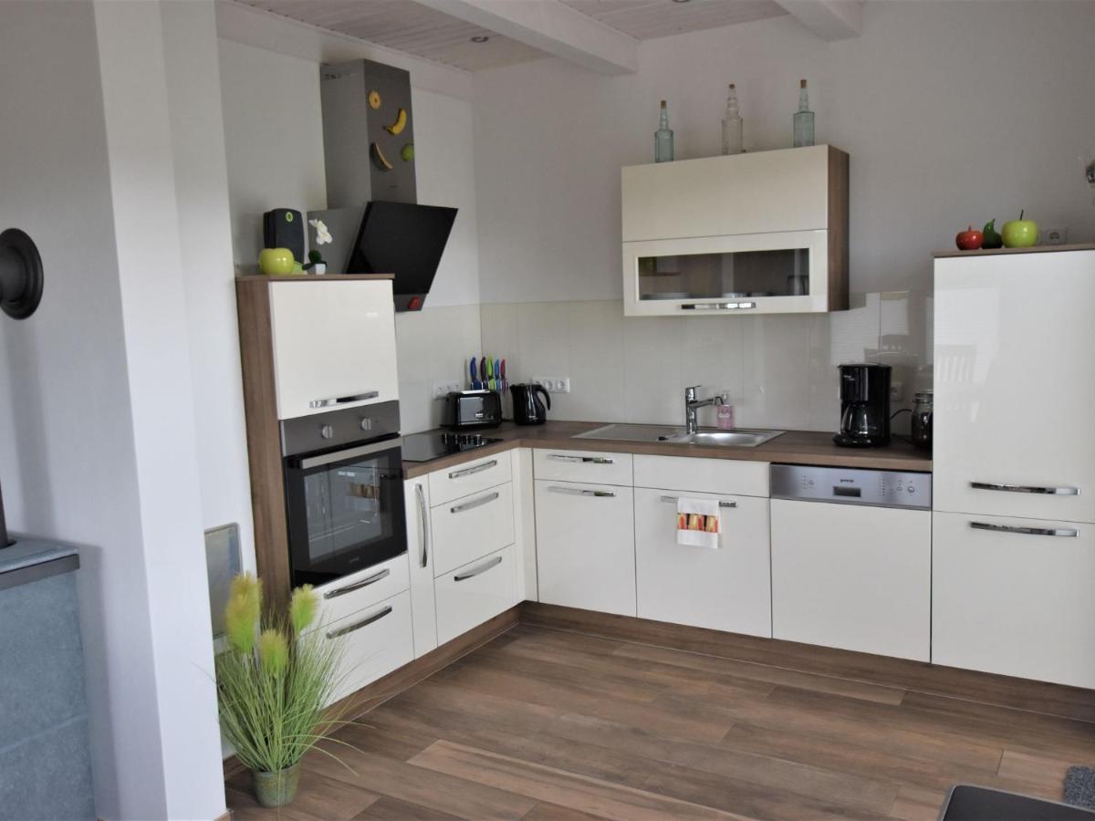 Cozy Holiday Home In Gross Schwansee With Sauna Экстерьер фото
